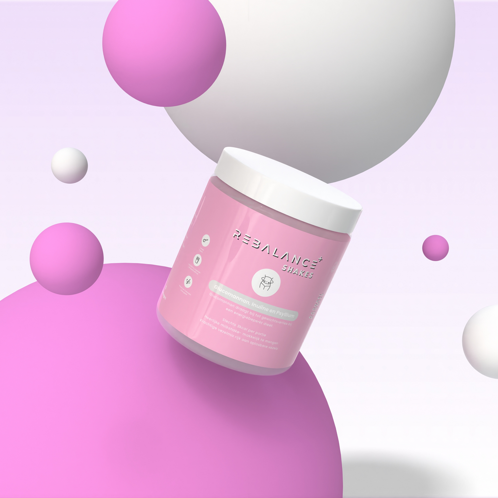 Fiber Shake Aardbei Roomijs