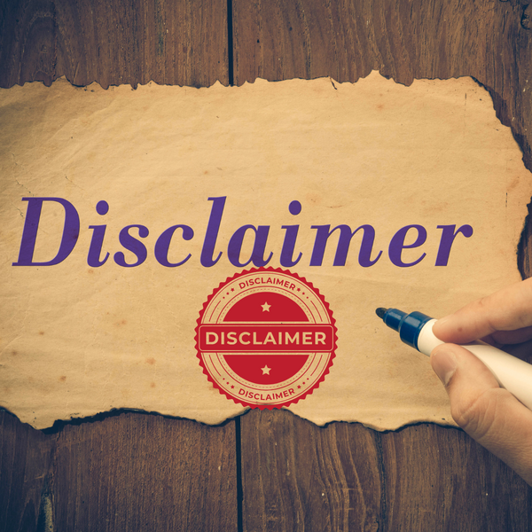 Disclaimer illustration